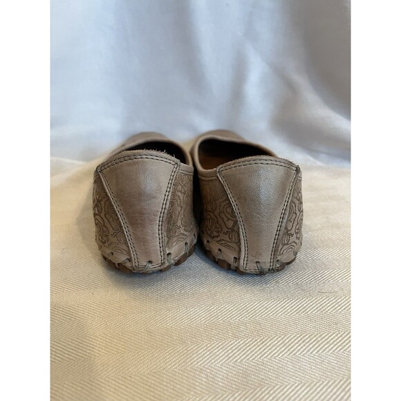 Spring Step Perforated Pink  Soft Leather Ballet Easy Comfort Flats‎ Women’s 7 - Picture 3 of 11